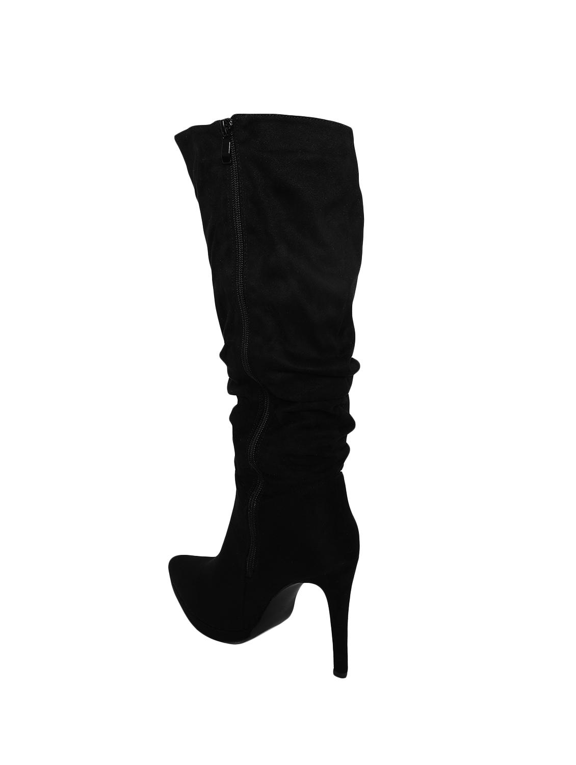 black knee length boots - 15729809 - Zoom Image - 3