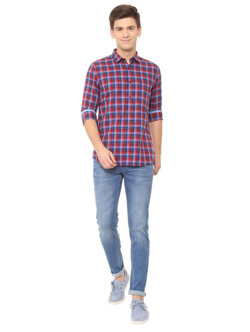 multicolor cotton casual shirt - 15729830 - Zoom Image - 3