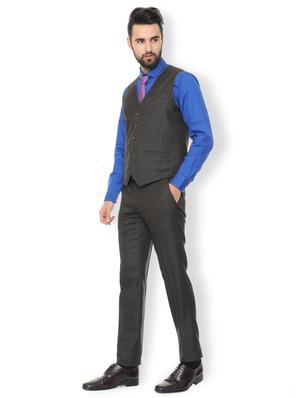grey cotton 4-piece suit - 15729890 - Standard Image - 3