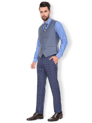 blue polyester blend 3-piecesuit - 15729895 - Standard Image - 3