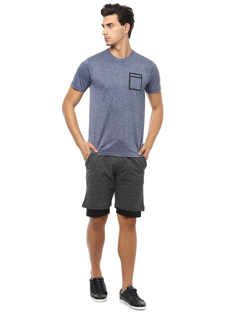blue polyester t-shirt - 15729947 - Zoom Image - 3