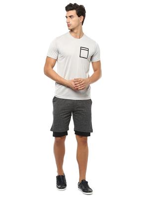 grey polyester t-shirt - 15729949 - Standard Image - 3
