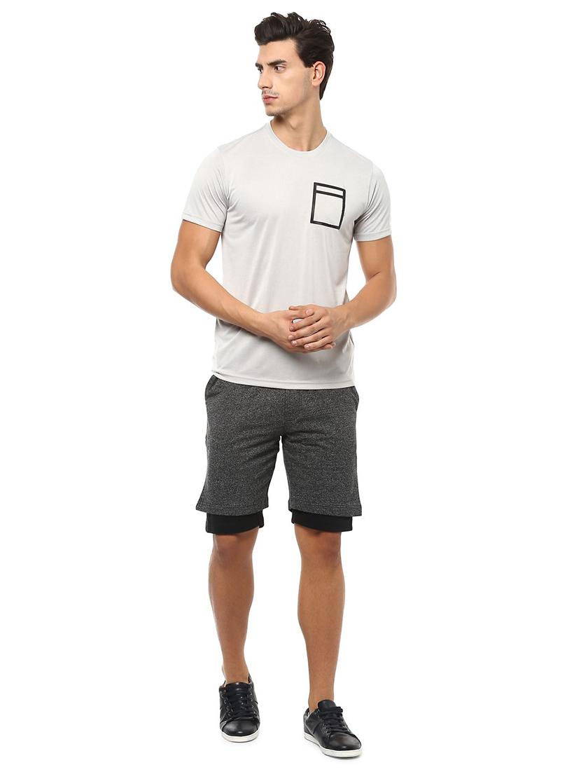 grey polyester t-shirt - 15729949 - Zoom Image - 3