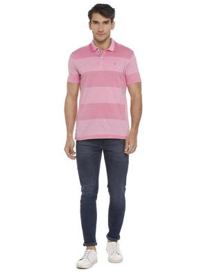 pink cotton polo t-shirt - 15729963 - Standard Image - 3