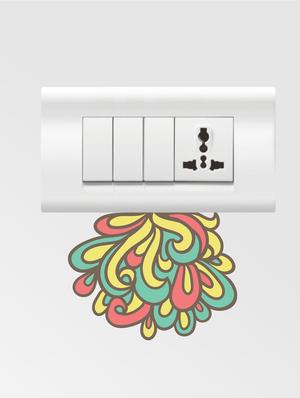 Wall Decals ' Color Switch Board Combo No.33 ' Wall stickers (PVC Vinyl) - 15730201 - Standard Image - 3