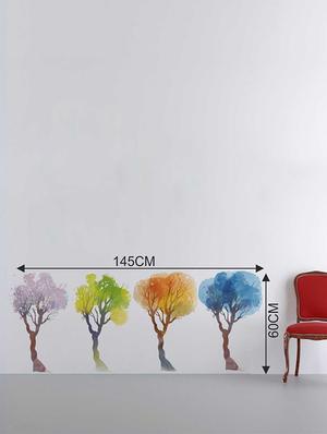 Wall Decals ' Colorful Tree Sticker ' Wall stickers (PVC Vinyl) - 15730238 - Standard Image - 3