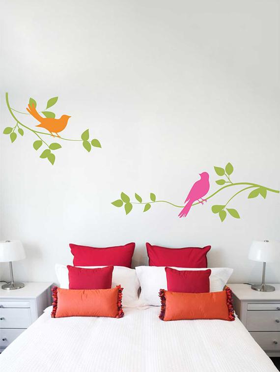 Wall Decals ' Birds n Tree Sticker ' Wall stickers (PVC Vinyl) - 15730240 - Zoom Image - 3