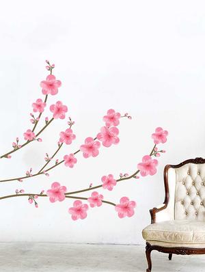 Wall Decals ' Pink Flower Sticker ' Wall stickers (PVC Vinyl) - 15730243 - Standard Image - 3