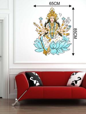 Wall Decals ' Goddess Lakshmi Sticker ' Wall stickers (PVC Vinyl) - 15730244 - Standard Image - 3