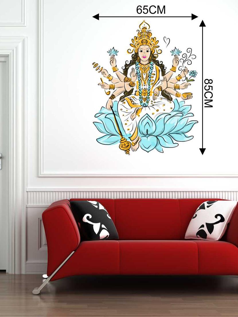 Wall Decals ' Goddess Lakshmi Sticker ' Wall stickers (PVC Vinyl) - 15730244 - Zoom Image - 3