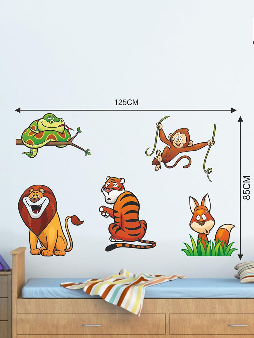 Wall Decals ' Wild Animals Sticker ' Wall stickers (PVC Vinyl) - 15730250 - Zoom Image - 3