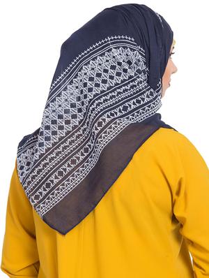 blue cotton stole - 15730370 - Standard Image - 3