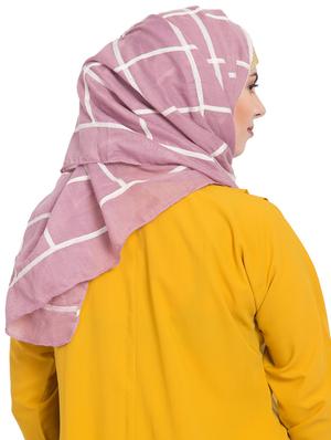 pink cotton stole - 15730375 - Standard Image - 3