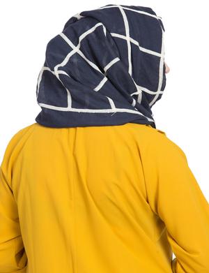 blue cotton stole - 15730378 - Standard Image - 3