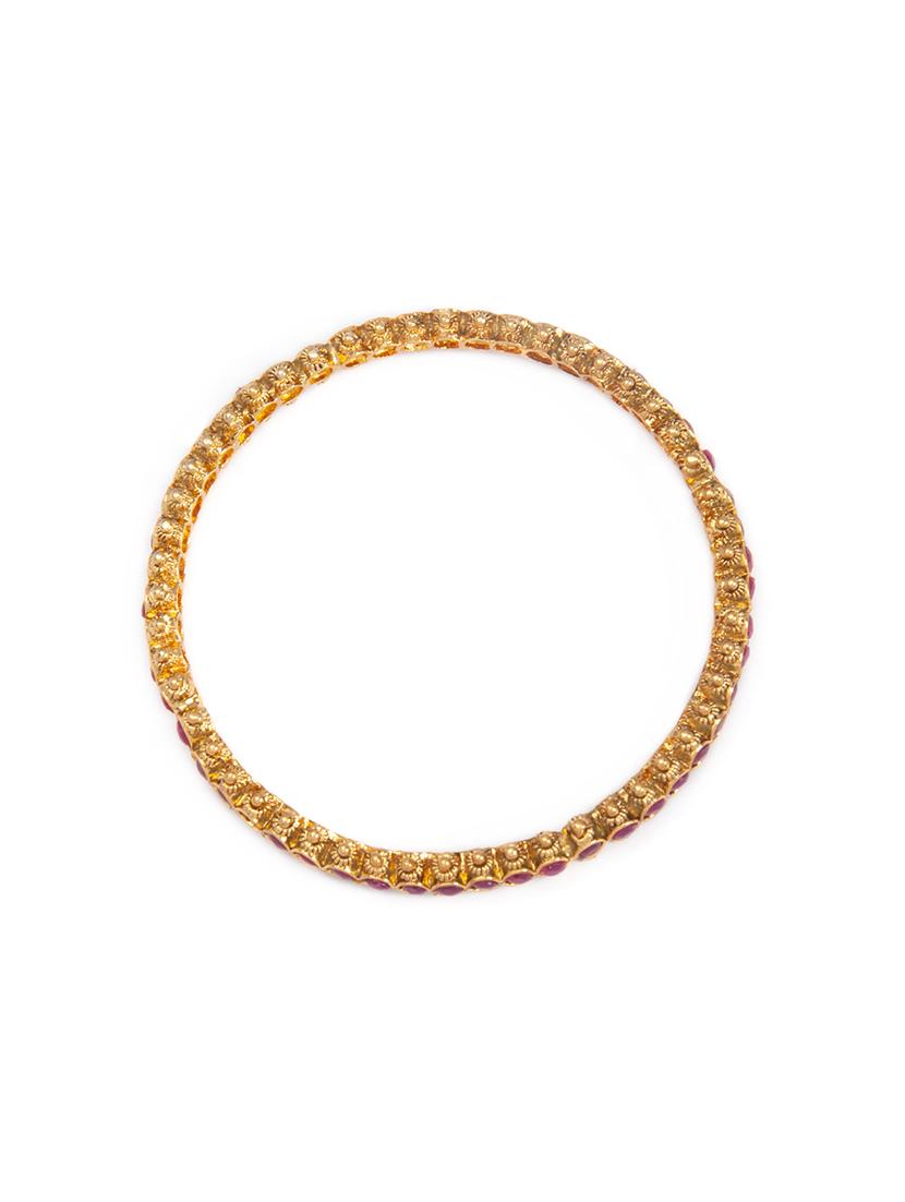 Pink Gold Tone Bangles - 15730424 - Zoom Image - 3