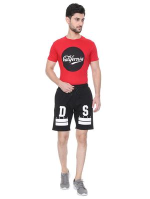 black polyester blend shorts - 15730847 - Standard Image - 3