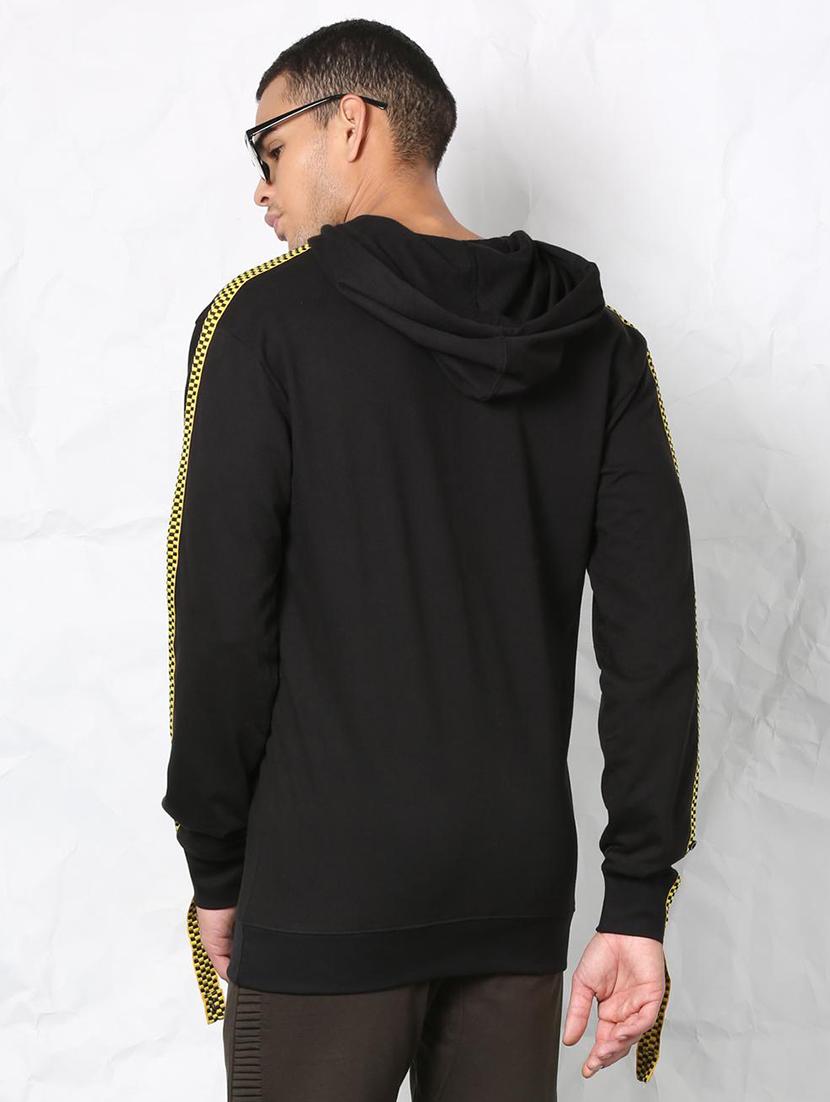 black cotton sweatshirt - 15730859 - Zoom Image - 3