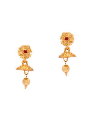 Gold Tone Necklace & Earrings Set - 15731234 - Standard Image - 3