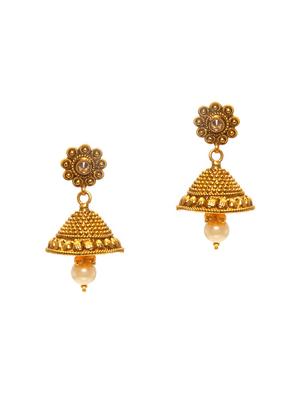 Gold Tone Necklace & Earrings Set - 15731248 - Standard Image - 3