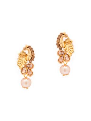 Gold Tone Necklace & Earrings Set - 15731253 - Standard Image - 3