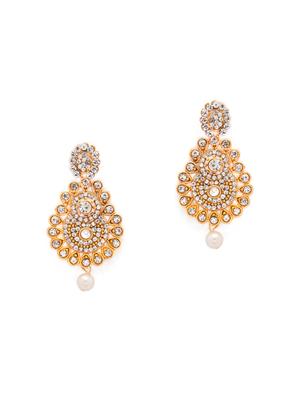 Gold Tone Necklace & Earrings Set - 15731258 - Standard Image - 3
