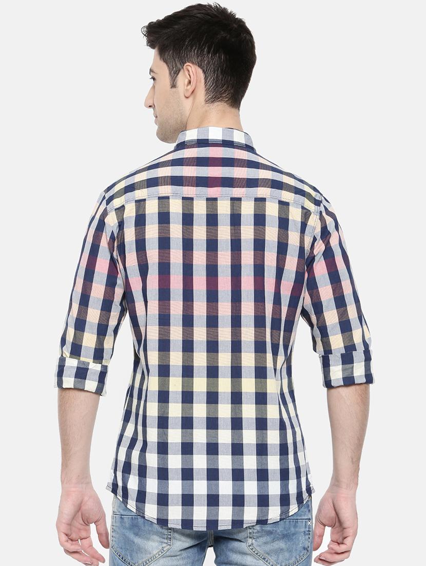 multicolor cotton casual shirt - 15731545 - Zoom Image - 3