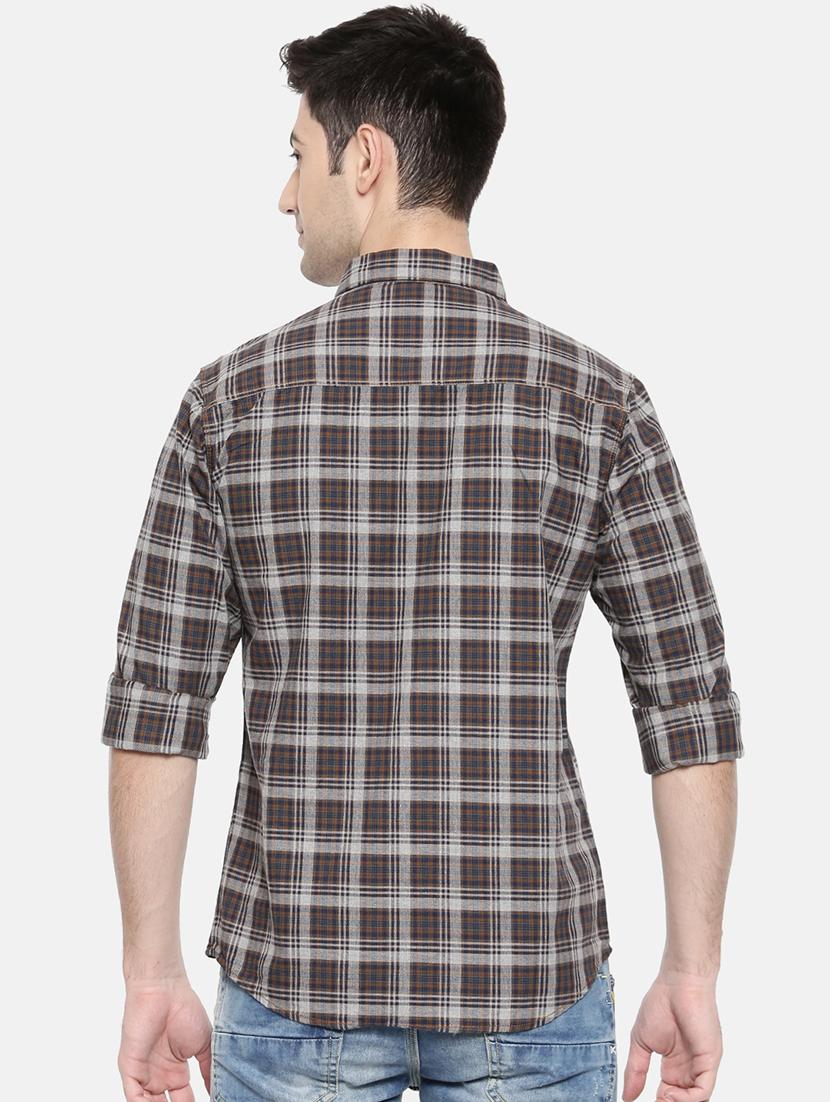 multicolor cotton casual shirt - 15731547 - Zoom Image - 3