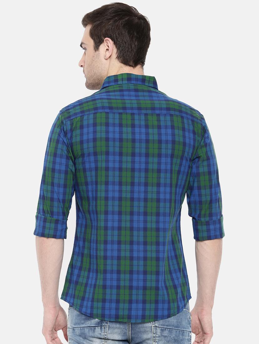 multicolor cotton casual shirt - 15731578 - Zoom Image - 3