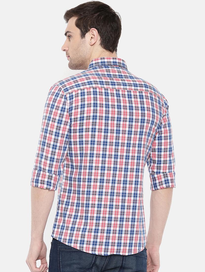 multicolor cotton casual shirt - 15731583 - Zoom Image - 3