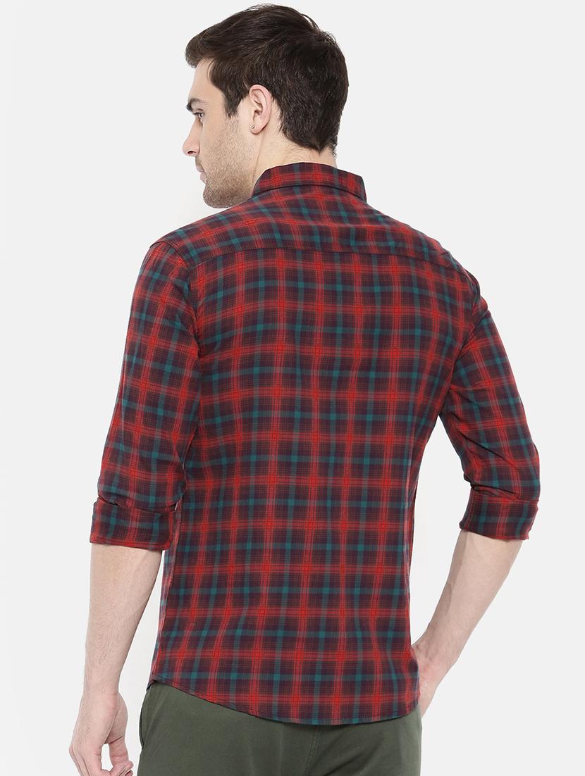 multicolor cotton casual shirt - 15731588 - Zoom Image - 3