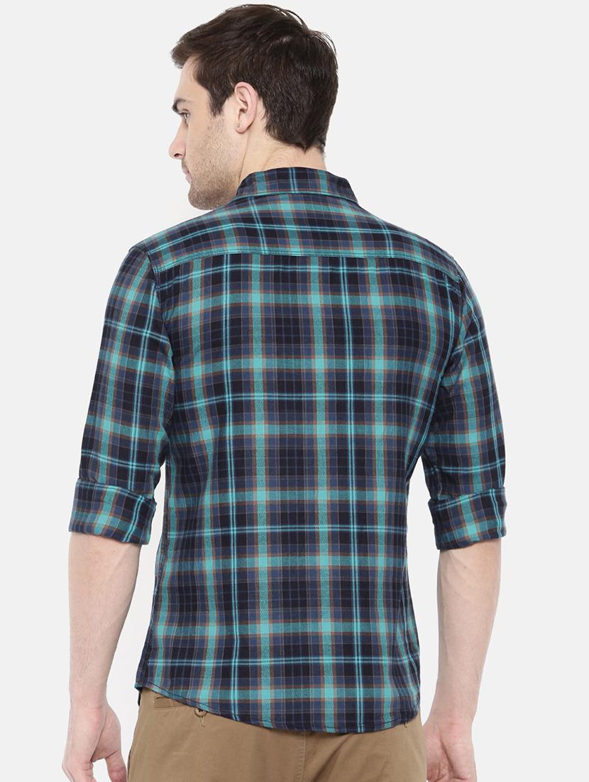 multicolor cotton casual shirt - 15731605 - Zoom Image - 3