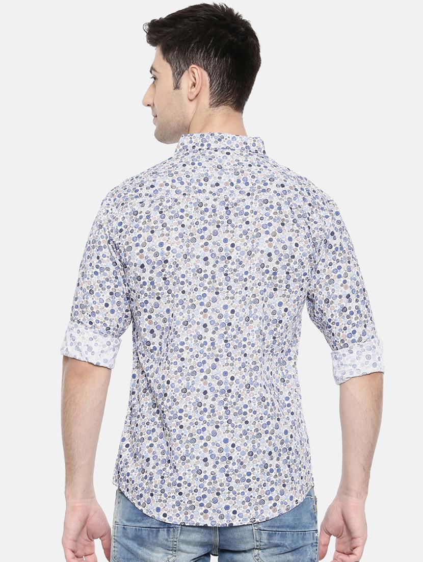 multicolor cotton casual shirt - 15731611 - Zoom Image - 3