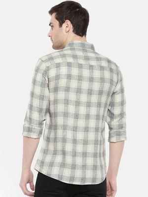 white cotton casual shirt - 15731616 - Standard Image - 3