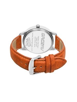 Round dial analog watch (910101BL) - 15731698 - Standard Image - 3
