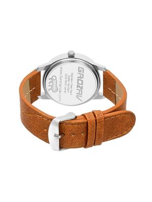 Round dial analog watch (910101BL) - 15731699 - Standard Image - 3