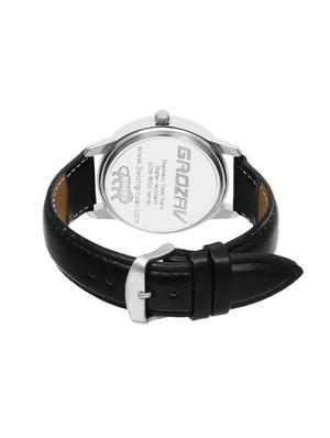 Round dial analog watch (910104BK) - 15731729 - Standard Image - 3