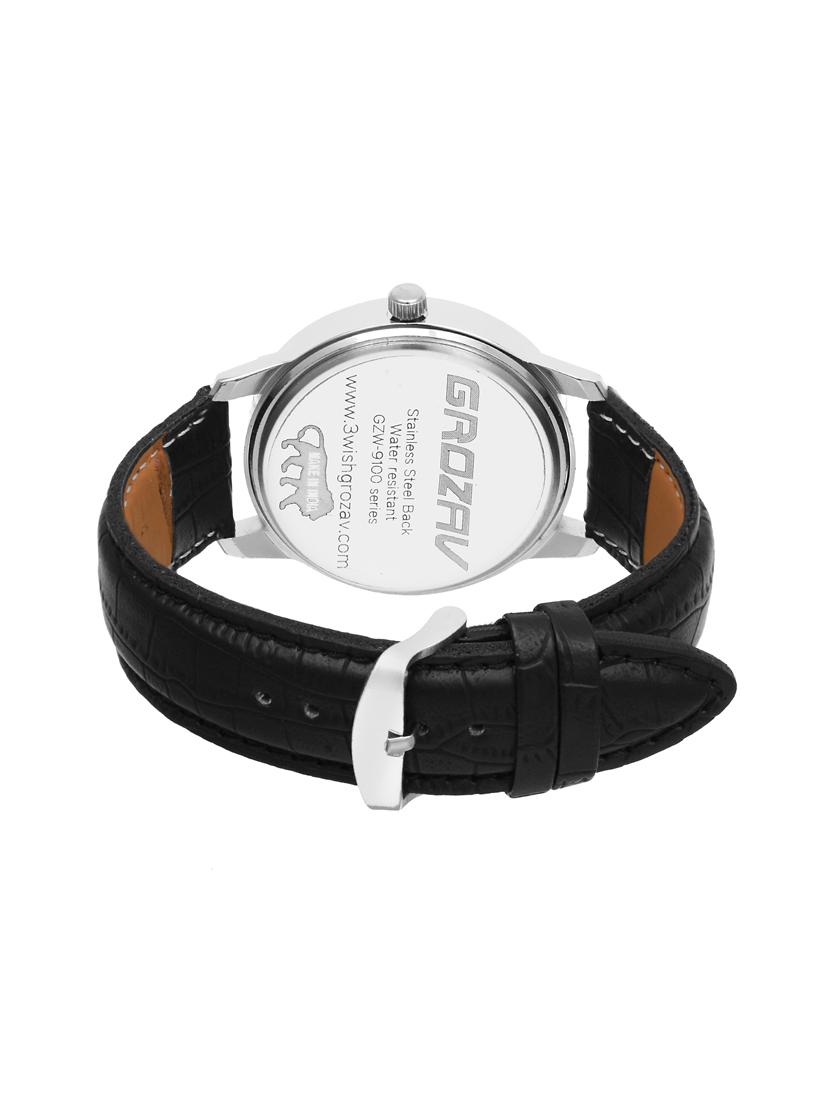 Round dial analog watch (910104BK) - 15731731 - Zoom Image - 3