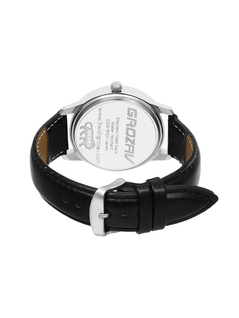 Round dial analog watch (910105WT) - 15731735 - Zoom Image - 3
