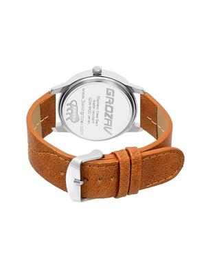 Round dial analog watch (910105WT) - 15731740 - Standard Image - 3