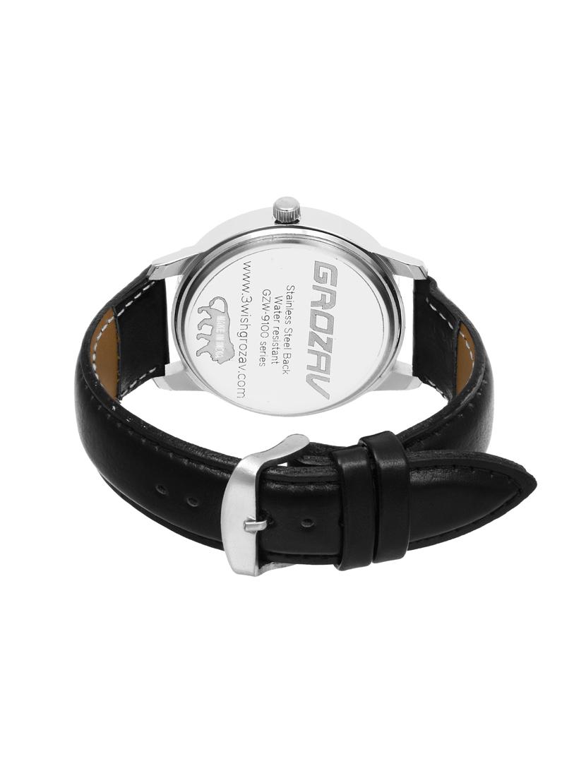 Round dial analog watch (910106WT) - 15731741 - Zoom Image - 3
