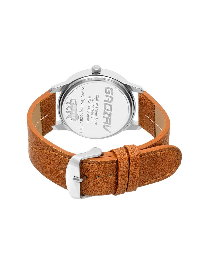 Round dial analog watch (910106WT) - 15731746 - Zoom Image - 3