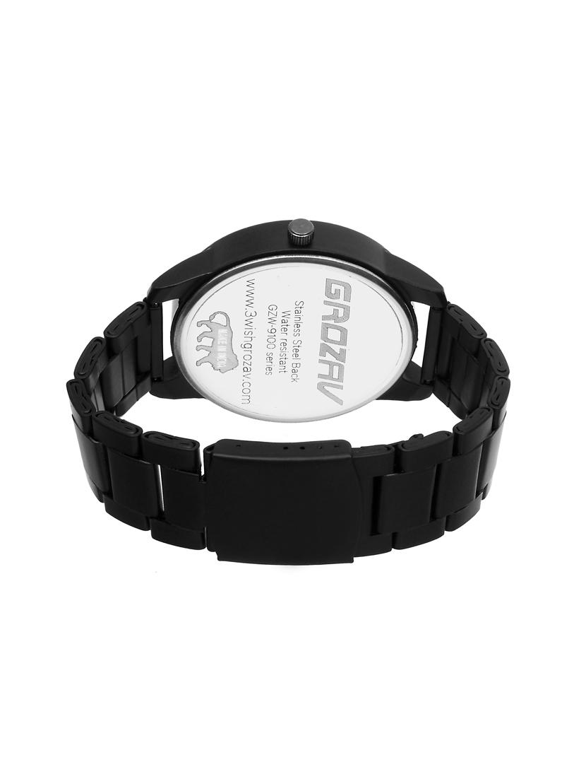 Round dial analog watch (910701BK) - 15731758 - Zoom Image - 3
