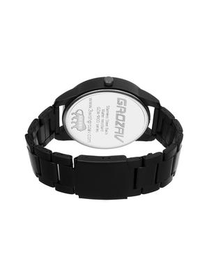 Round dial analog watch (910704BK) - 15731760 - Standard Image - 3