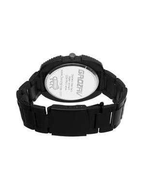 Round dial analog watch (910603BK) - 15731764 - Standard Image - 3