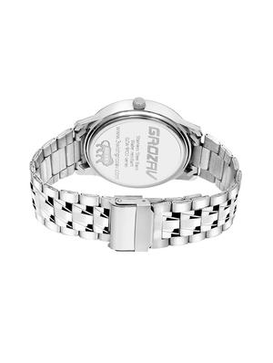 Round dial analog watch (910102BK) - 15731767 - Standard Image - 3