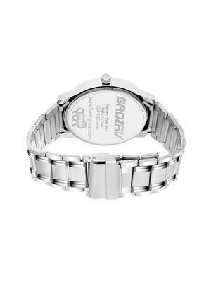 Round dial analog watch (910104BK) - 15731775 - Standard Image - 3