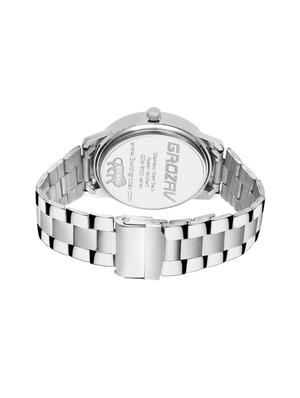 Round dial analog watch (910105WT) - 15731777 - Standard Image - 3