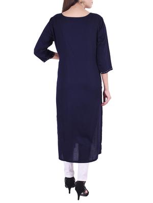 Sequin straight kurta - 15731814 - Standard Image - 3