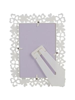 Floral White Photo Frame 4X6 - 15731849 - Standard Image - 3