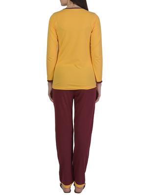printed nightwear pajama set - 15733001 - Standard Image - 3